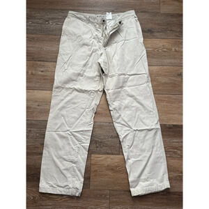 Columbia Pants Mens 34X32 Tan Khaki Utility Chino Wide Leg Outdoors Y2K